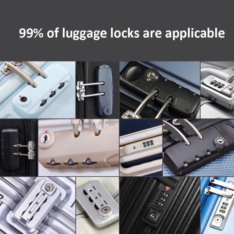 TSA007 Customs Lock Luggage Code Lock - Padlocks by buy2fix | Online Shopping UK | buy2fix