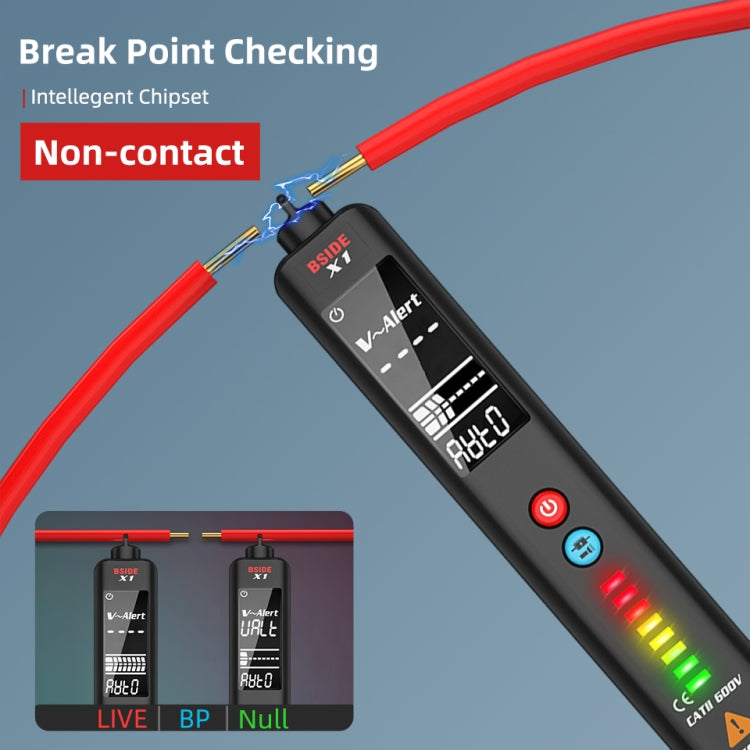 BSIDE X1 Smart Digital Multimeter Test Electric Pen Voltage Detector - Digital Multimeter by BSIDE | Online Shopping UK | buy2fix