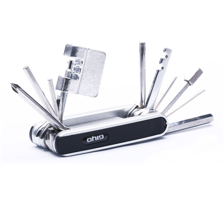 GIYO 13 In 1 Bicycle Repair Combination Tool Multifunctional Mountain Bike Bicycle Repair Tool - Maintenance tools by GIYO | Online Shopping UK | buy2fix