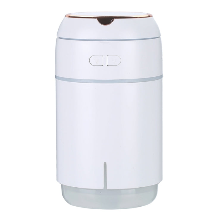 K005 Portable Hydrating LED Fill Light Makeup Mirror USB Mini Humidifier(White) - Air Purifiers & Accessories by buy2fix | Online Shopping UK | buy2fix