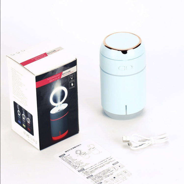 K005 Portable Hydrating LED Fill Light Makeup Mirror USB Mini Humidifier(White) - Air Purifiers & Accessories by buy2fix | Online Shopping UK | buy2fix