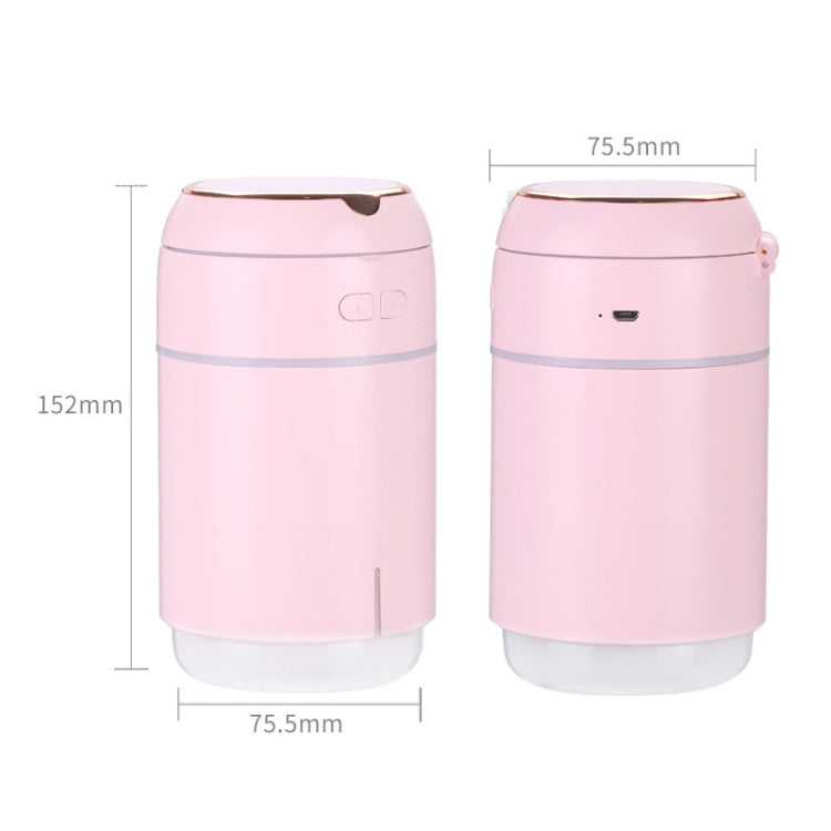 K005 Portable Hydrating LED Fill Light Makeup Mirror USB Mini Humidifier(White) - Air Purifiers & Accessories by buy2fix | Online Shopping UK | buy2fix