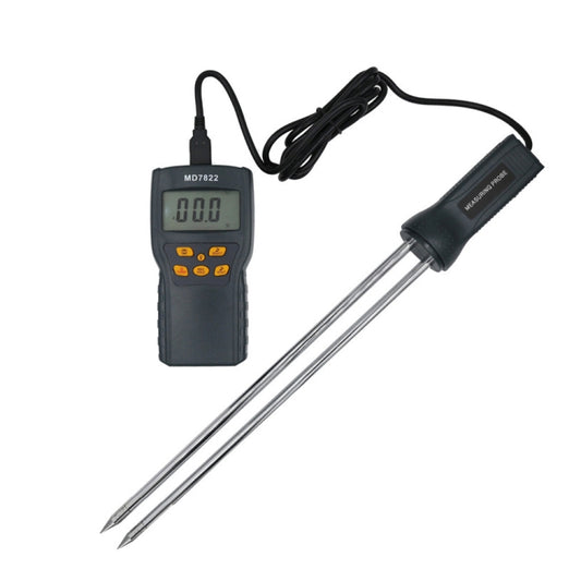 MD7822 Smart Grain Moisture Tester Ultra-Long Probe Digital Moisture Meter - PH & Moisture Meter by buy2fix | Online Shopping UK | buy2fix