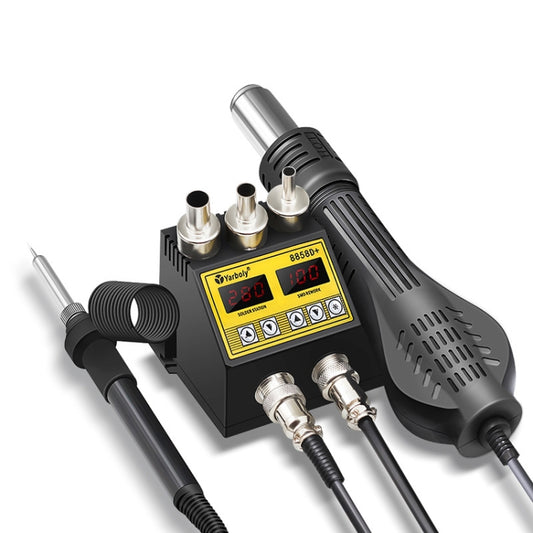8858 Portable Rework Soldering Station Hot Air Blower For SMD/PCB, EU Plug - Heat Guns by buy2fix | Online Shopping UK | buy2fix
