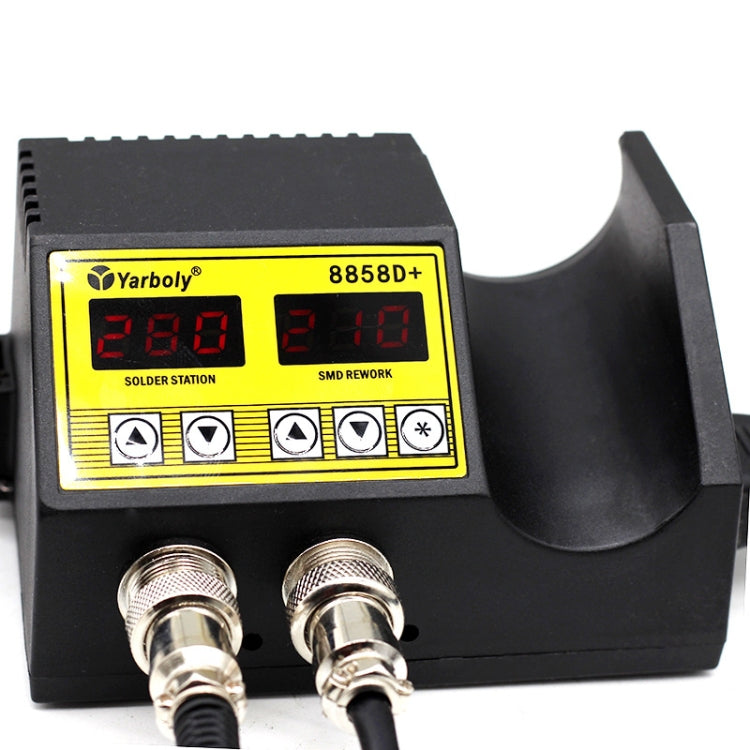 8858 Portable Rework Soldering Station Hot Air Blower For SMD/PCB, EU Plug - Heat Guns by buy2fix | Online Shopping UK | buy2fix