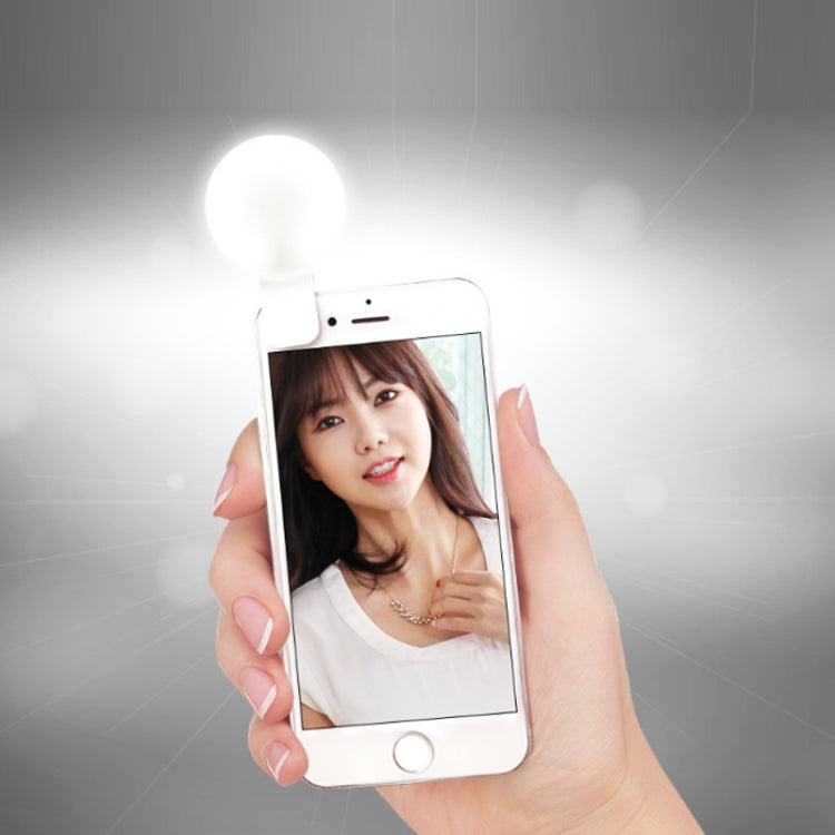 2 PCS Mobile Phone Fill Light Camera Photo LED Selfie Light(Black) - Selfie Light by buy2fix | Online Shopping UK | buy2fix