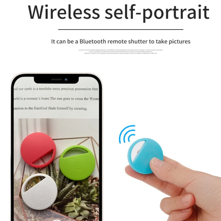 HYC-S9 2 PCS Round Bluetooth Object Finder Mobile Phone Tracking Locator Anti-Lost Two-Way Alarm(Black) by buy2fix