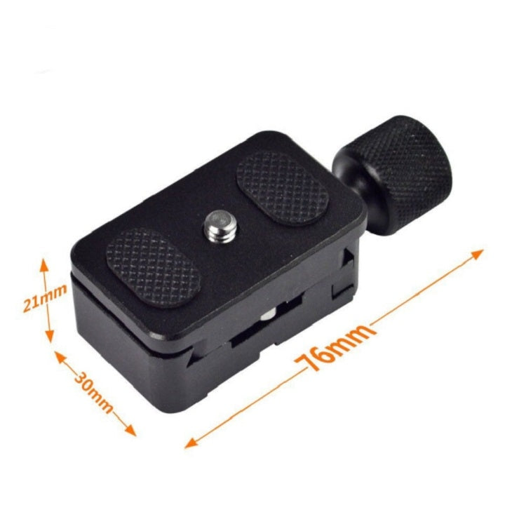 Stabilizer Quick Release Plate Gimbal Slide Rail Base Plate with 1/4 inch Screw - Quick Release Plate by buy2fix | Online Shopping UK | buy2fix