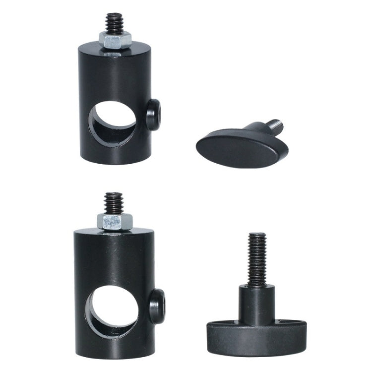 2 PCS Flash Light Stand 1/4 Photography Light Holder Adapter Tripod Conversion Interface - Camera Accessories by buy2fix | Online Shopping UK | buy2fix