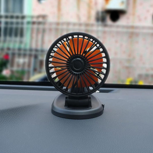 F409 Car Fan General Car Shaking Head Fan(Cigarette Lighter Port 24V) - Heating & Fans by buy2fix | Online Shopping UK | buy2fix