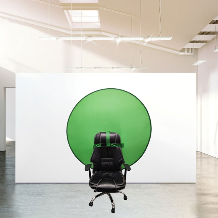 75cm EY-068 Green Background Cloth Folding ID Photo Green Screen Video Backdrop Board For E-Sports Chair - Solid Color by buy2fix | Online Shopping UK | buy2fix