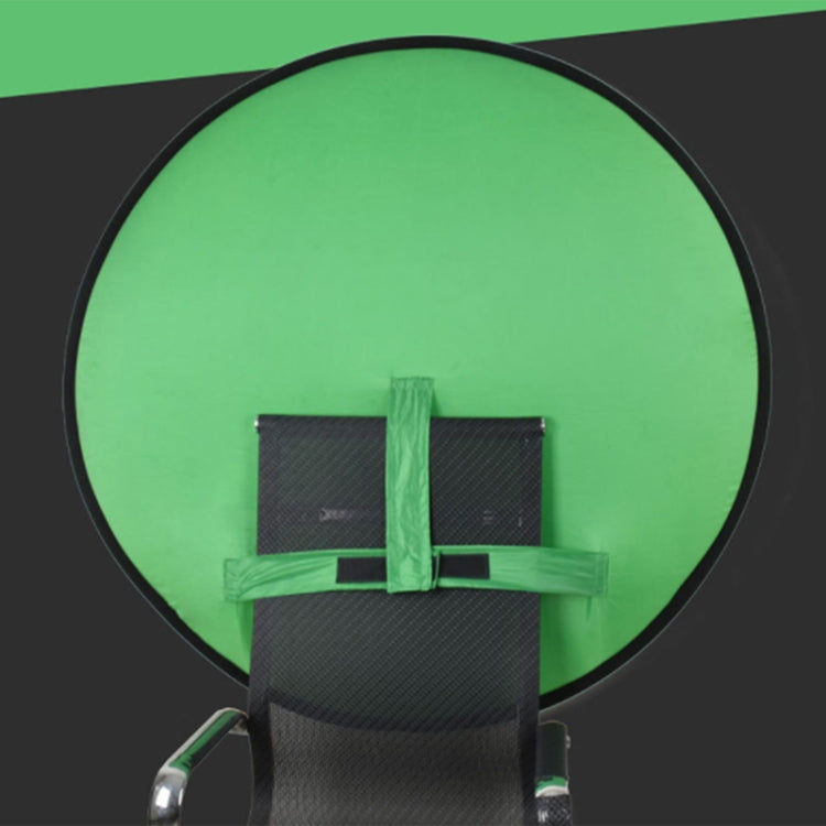 142cm EY-068 Green Background Cloth Folding ID Photo Green Screen Video Backdrop Board For E-Sports Chair - Solid Color by buy2fix | Online Shopping UK | buy2fix