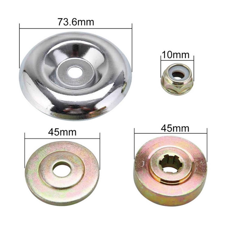 Lawn Mower Working Head Accessories Brush Cutter Pressure Plate Protection Cover Nut, Specification: Work Head 10 PCS/Set - Others by buy2fix | Online Shopping UK | buy2fix