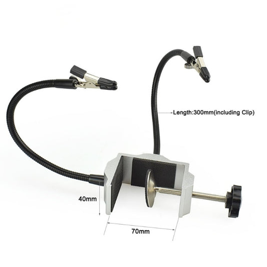 Two-Jaw Soldering Iron Bracket Soldering Station Circuit Board Soldering Station by buy2fix