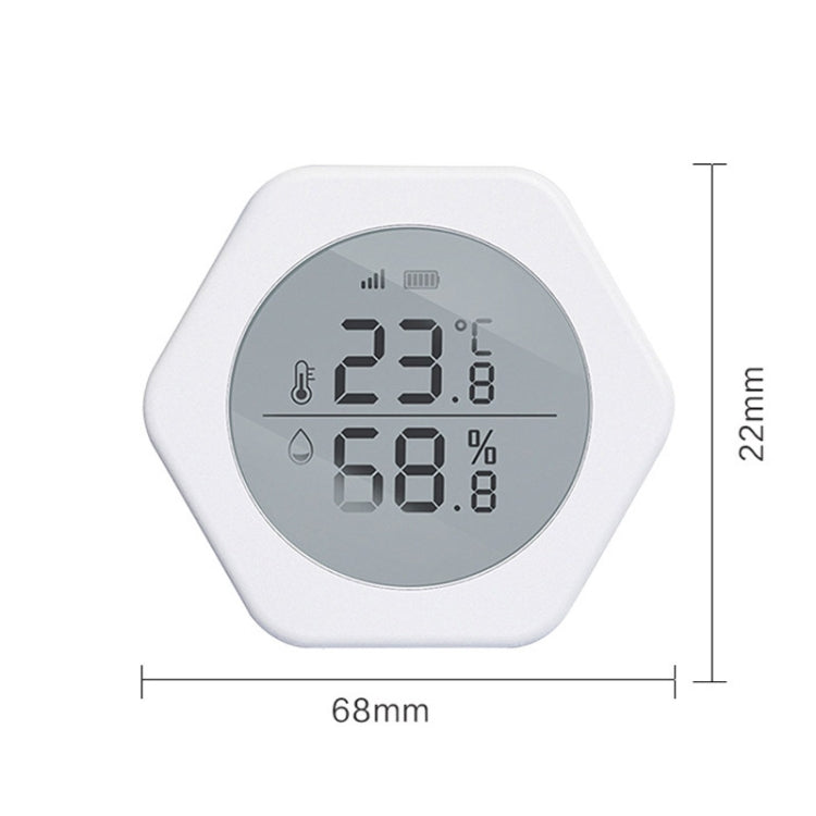 LQ-WS1 Tuya Smart Home Indoor Wireless Control Temperature And Humidity Sensor - Tachometers & Anemometer by buy2fix | Online Shopping UK | buy2fix