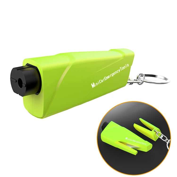 Car Safety Hammer Escapes Trapped Window Broken Device(Green) - Emergency Hammer by buy2fix | Online Shopping UK | buy2fix