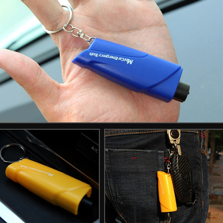 2 PCS P156 Car Safety Hammer Escapes Trapped Window Broken Device(Yellow) - Emergency Hammer by buy2fix | Online Shopping UK | buy2fix