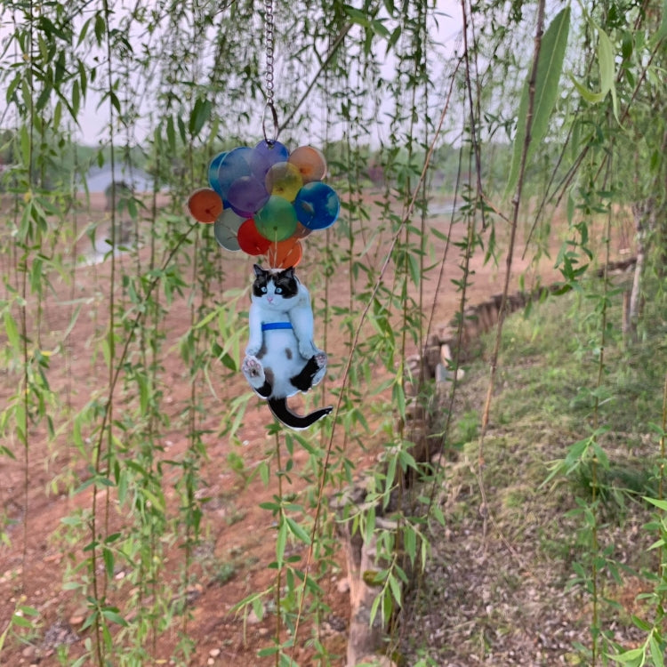 2 PCS Colorful Balloon Cat Car Pendant Car Rearview Mirror Pendant by buy2fix