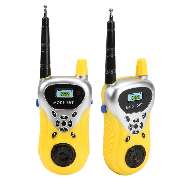1 Pair Intelligent Wireless Call Walkie-Talkie Remote Dialogue Interactive Children Toys(Yellow) - Children by buy2fix | Online Shopping UK | buy2fix