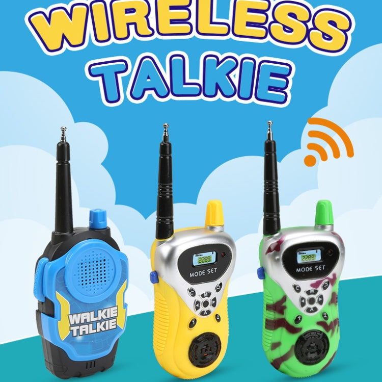 1 Pair Intelligent Wireless Call Walkie-Talkie Remote Dialogue Interactive Children Toys(Yellow) - Children by buy2fix | Online Shopping UK | buy2fix