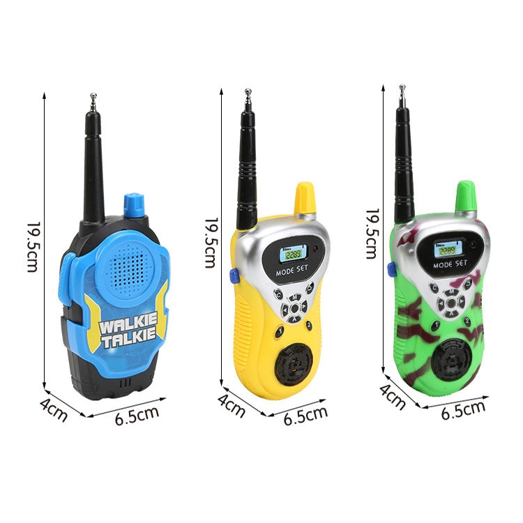 1 Pair Intelligent Wireless Call Walkie-Talkie Remote Dialogue Interactive Children Toys(Blue) - Children by buy2fix | Online Shopping UK | buy2fix