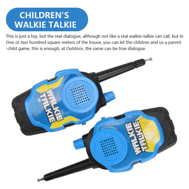 1 Pair Intelligent Wireless Call Walkie-Talkie Remote Dialogue Interactive Children Toys(Blue) - Children by buy2fix | Online Shopping UK | buy2fix