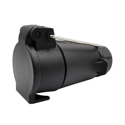 2 PCS VP170EC 7P 12V RV Trailer Plug Socket Buckle Waterproof Connector EU Plug by buy2fix