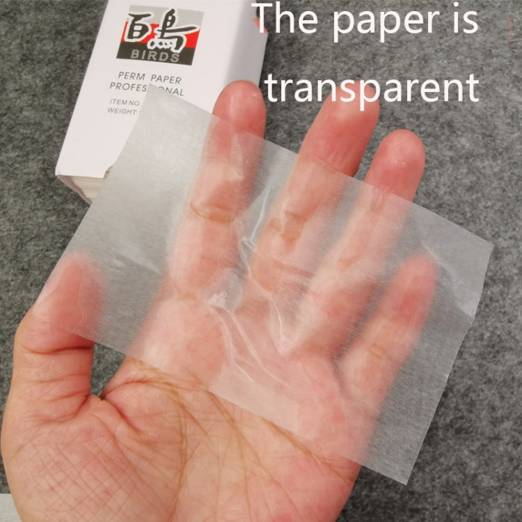 Ultra-Thin Perm Tissue Paper Hairdressing Supplies Styling Tools(Small) - Hair Trimmer by buy2fix | Online Shopping UK | buy2fix