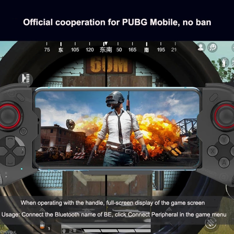 Mocute 060 Stretch Dual Joystick Bluetooth Gamepad For Android & IOS 13.4 or Above by buy2fix