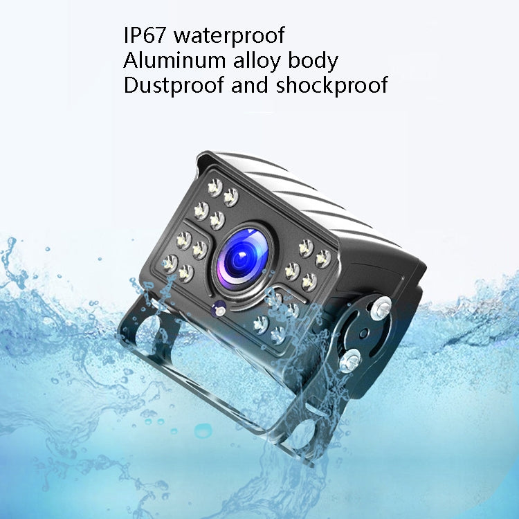 Big Truck 7 Inch Display Night Vision Camera Reversing Monitoring System Car HD Inverted Video, Resolution: 1024 x 600 - Rear View Cameras by buy2fix | Online Shopping UK | buy2fix