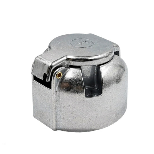 2 PCS VS171E-R 7P 12V Aluminum Alloy Truck RV Trailer Plug Socket Car Modified Socket EU Plug by buy2fix