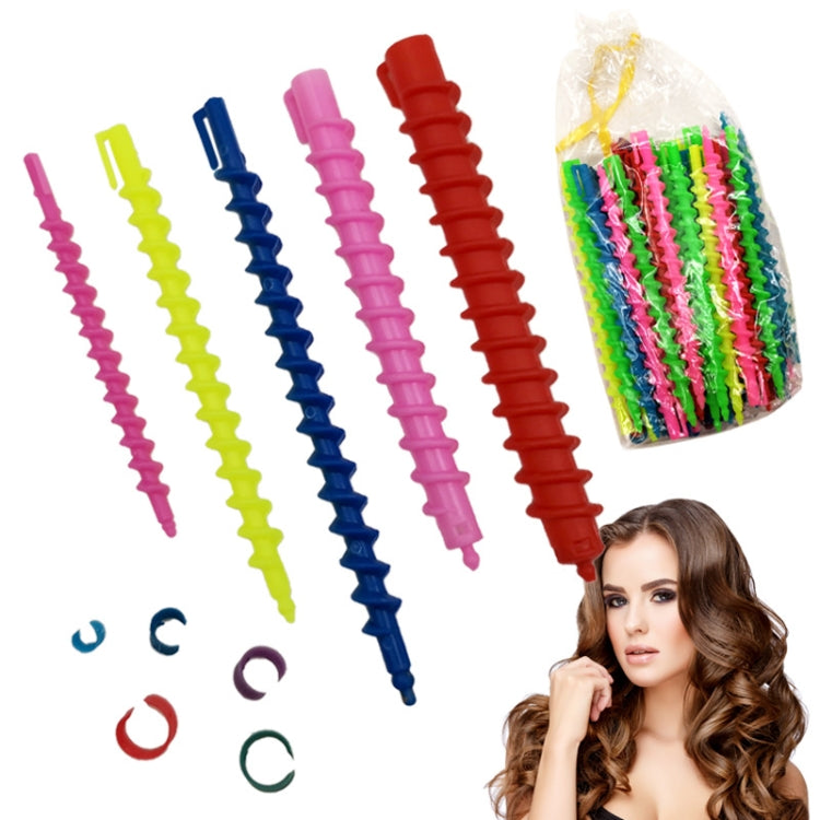 Hairdressing Curly Hair Perm Cold Perm Screw Bar Hair Salon Supplies Color Random Delivery, Specification: Medium Core - Hair Trimmer by buy2fix | Online Shopping UK | buy2fix