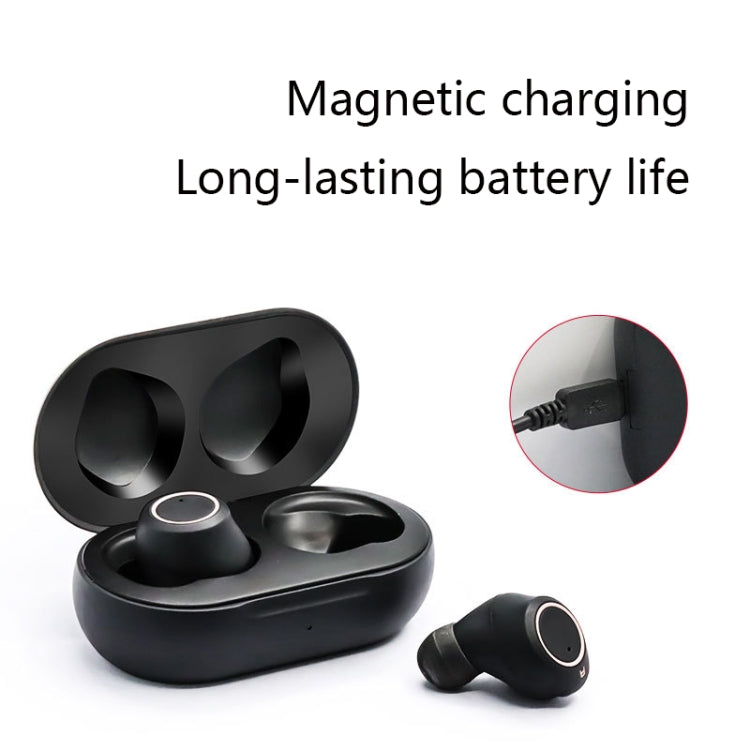 GM-305 Binaural Magnetic Rechargeable Hearing Aid Wireless Elderly Voice Amplifier (Flesh + Black) - Hearing Aids by buy2fix | Online Shopping UK | buy2fix
