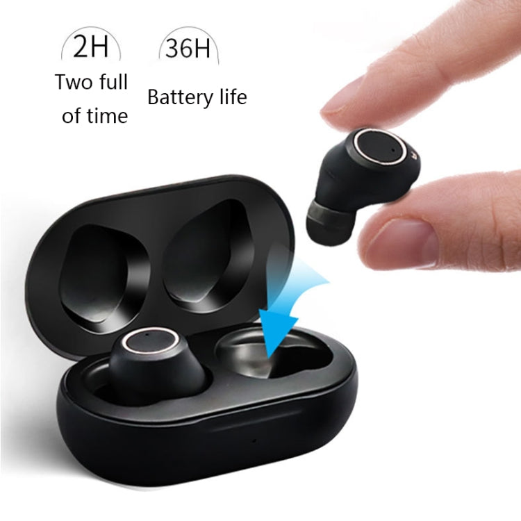 GM-305 Binaural Magnetic Rechargeable Hearing Aid Wireless Elderly Voice Amplifier (Flesh + Black) - Hearing Aids by buy2fix | Online Shopping UK | buy2fix