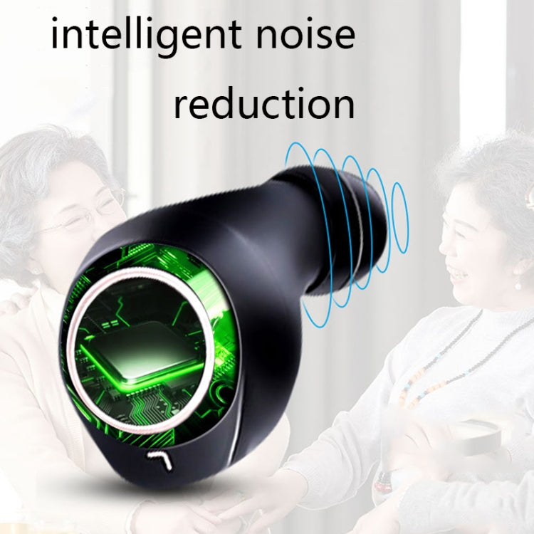 GM-305 Binaural Magnetic Rechargeable Hearing Aid Wireless Elderly Voice Amplifier (Flesh + Black) - Hearing Aids by buy2fix | Online Shopping UK | buy2fix