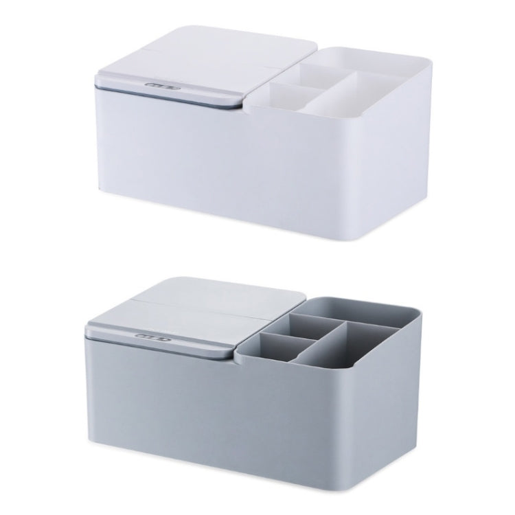 EXPED SMART Intelligent Induction Desktop Electric Storage Box, Colour: USB Charging (Gray) - Storage Boxes by buy2fix | Online Shopping UK | buy2fix