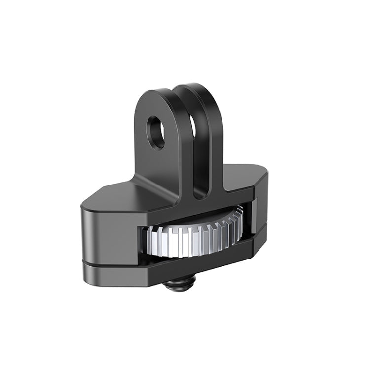 Sunnylife 1/4 inch Metal Adjustable Adapter For DJI Pocket 2 / FIMI PALM 2 / Insta360 One X-2(Dark Grey) - Quick Release Plate by Sunnylife | Online Shopping UK | buy2fix