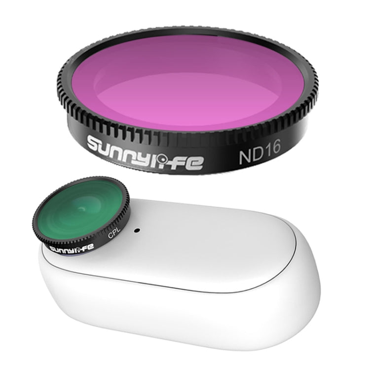 Sunnylife Sports Camera Filter For Insta360 GO 2, Colour: ND16 - Len Accessories by buy2fix | Online Shopping UK | buy2fix