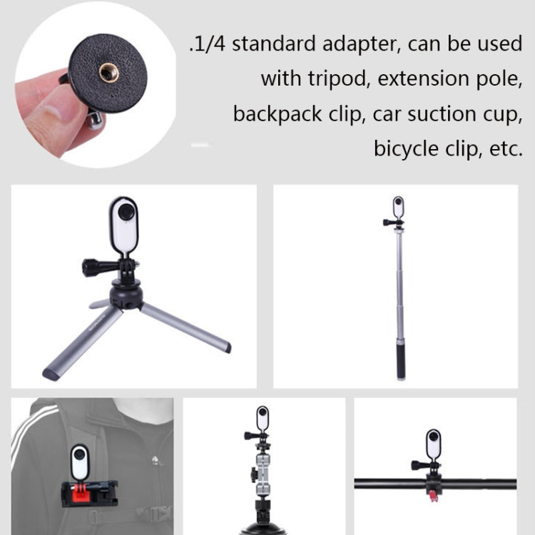 Sunnylife IST-Q9439 for Insta360 GO Metal Protective Frame with 1/4 inch Adapter & Screw - Mount & Holder by Sunnylife | Online Shopping UK | buy2fix