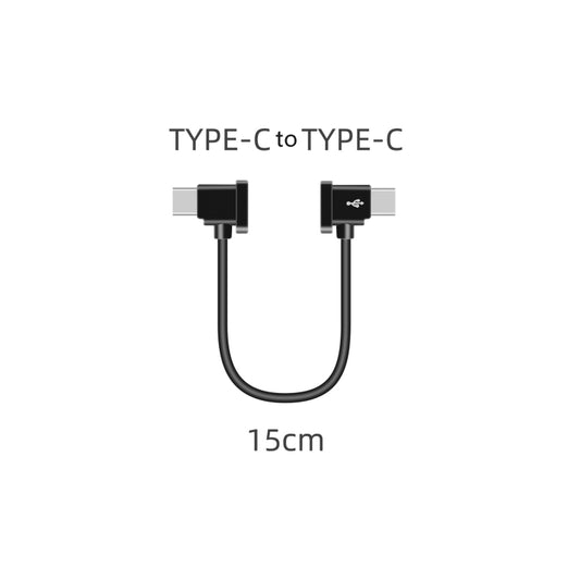 Sunnylife TY-X9304 Suitable For DJI Mavic Air 2S / DJI FPV Flight Glasses V2 / Mavic Mini2 / Osmo Pocket 2 Mobile Phone Tablet Cable 15cm Type-C to Type-C Cable by buy2fix