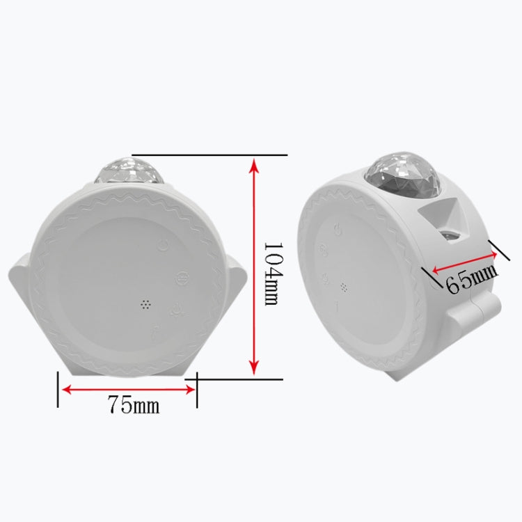 SC511 3 In 1 Watermark Starry Sky Projector Graffiti Smart Atmosphere Night Light, Light color: White Ordinary - Night Lights by buy2fix | Online Shopping UK | buy2fix