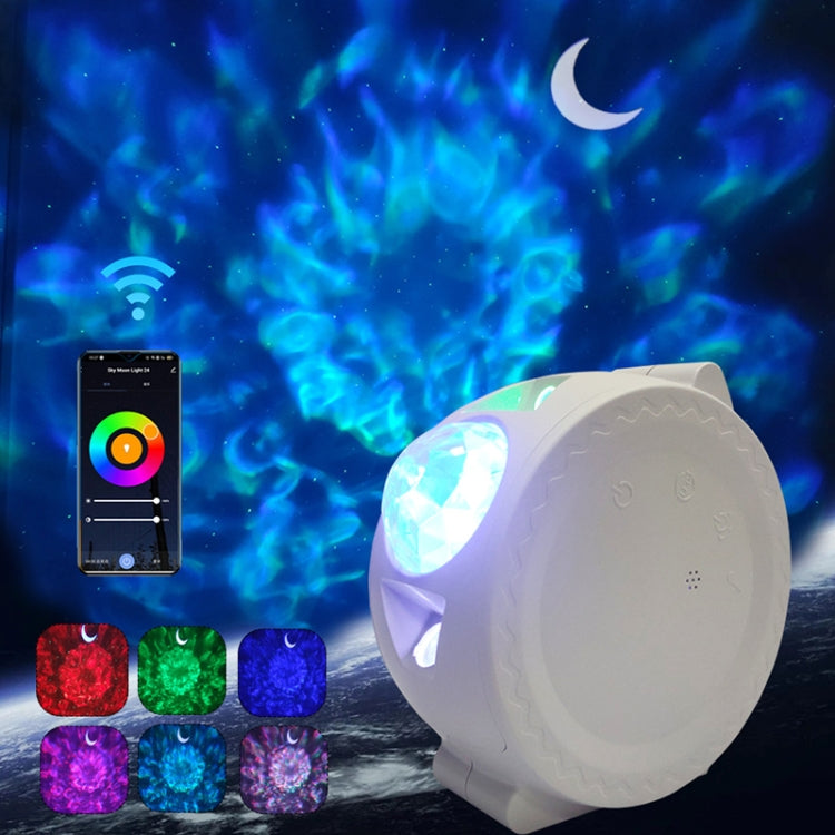 SC511 3 In 1 Watermark Starry Sky Projector Graffiti Smart Atmosphere Night Light, Light color: White Ordinary - Night Lights by buy2fix | Online Shopping UK | buy2fix