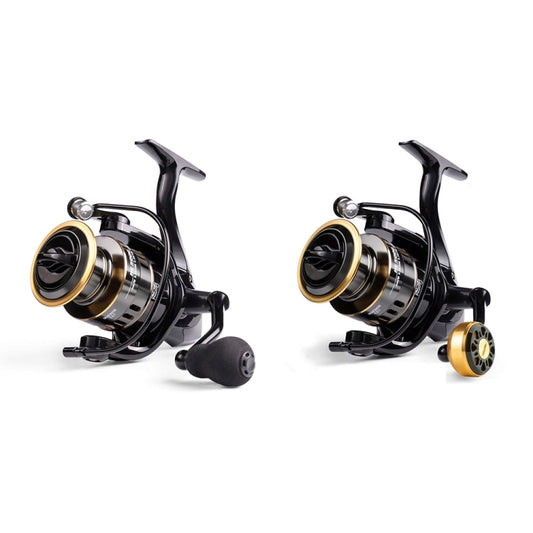 All Metal Rocker Arm Smooth Fishing Reel Spinning Reel, Spec: HE-5000 (EVA Grip) by buy2fix