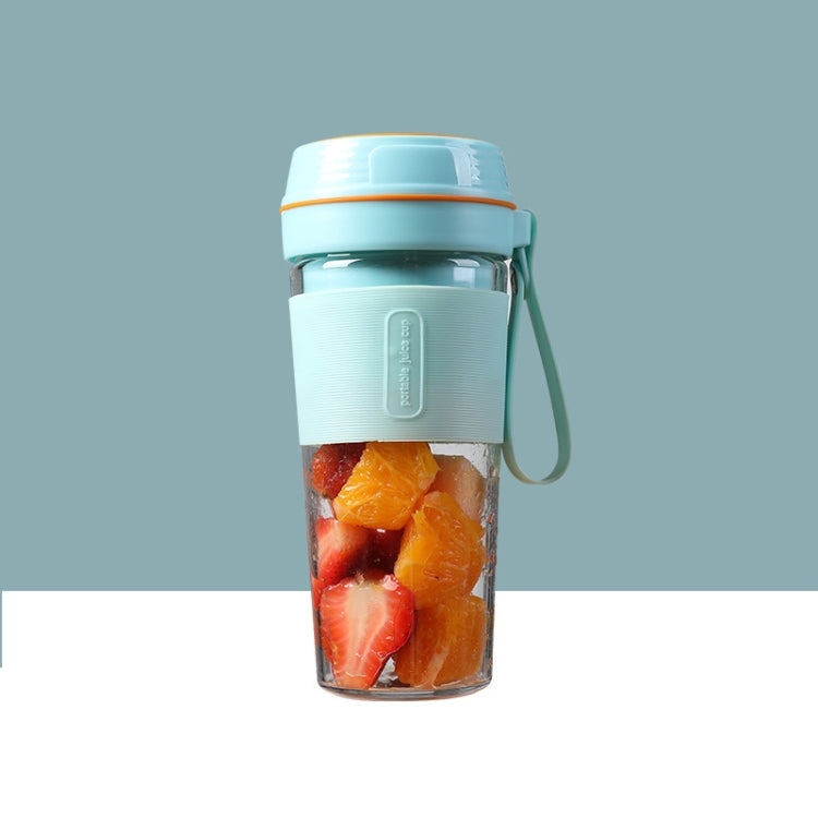FS1300 Mini Juicer Home Portable Cooking Machine Student Juice Cup Juicer, Colour: Gem Blue Four Blade - Electric juicers by buy2fix | Online Shopping UK | buy2fix