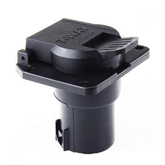 2 PCS VS170U-1 6-24V 7P Waterproof Trailer Plug Socket Connector RV Yacht Power Plug US Plug by buy2fix