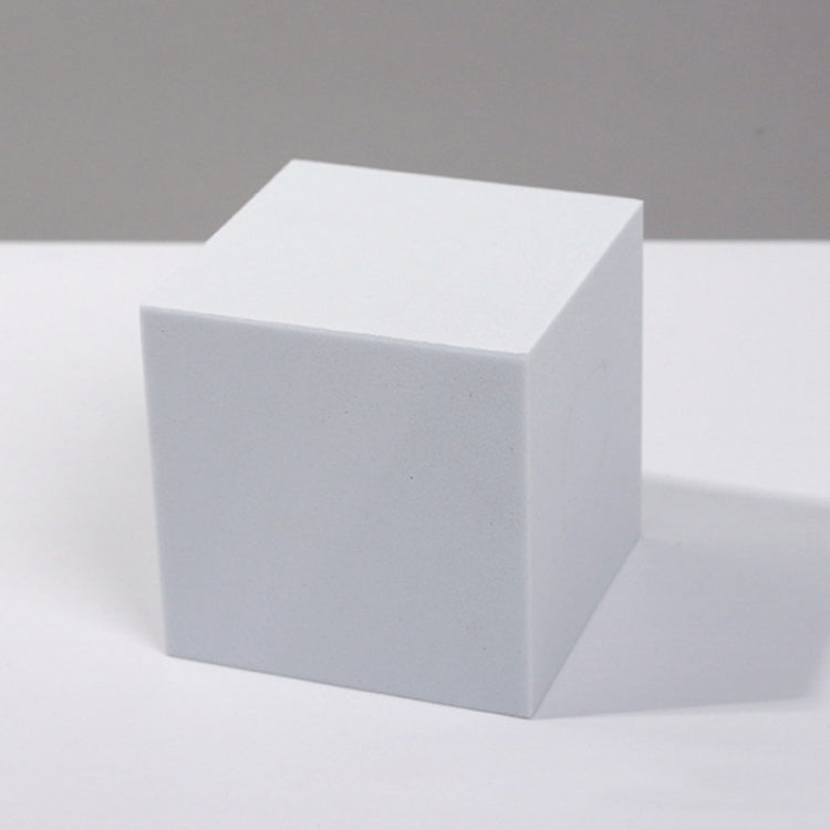 8 PCS Geometric Cube Photo Props Decorative Ornaments Photography Platform, Colour: 8 x 8 x 8cm Large White Square - Geometric Props by buy2fix | Online Shopping UK | buy2fix