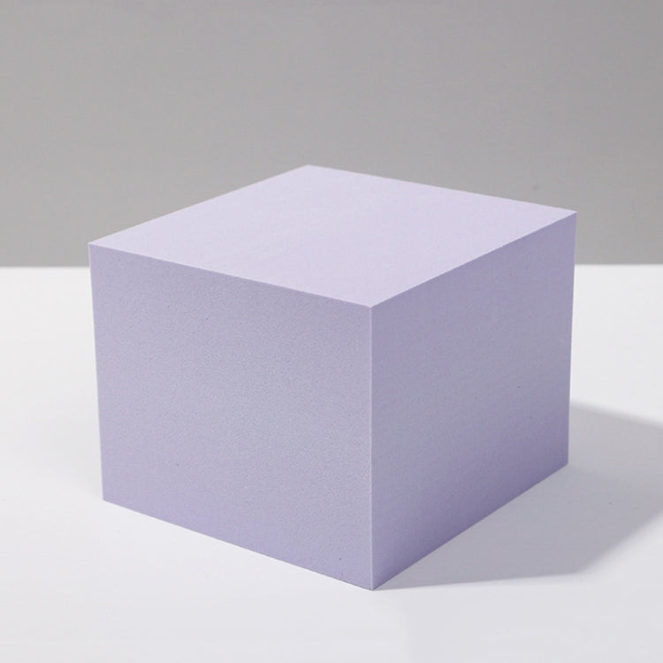 8 PCS Geometric Cube Photo Props Decorative Ornaments Photography Platform, Colour: Large Purple Rectangular - Geometric Props by buy2fix | Online Shopping UK | buy2fix