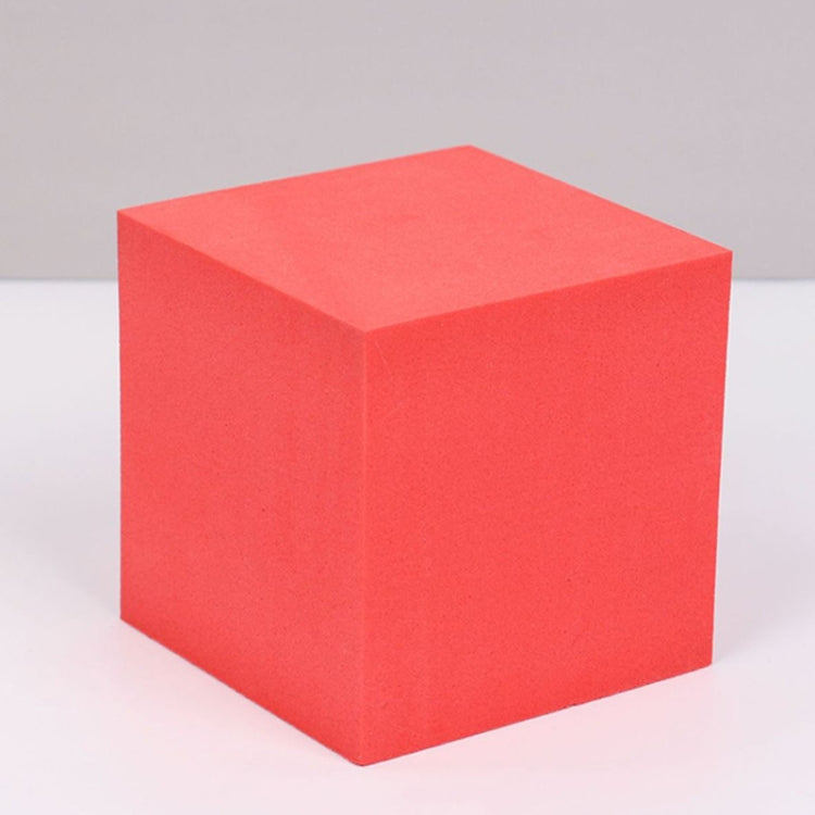 8 PCS Geometric Cube Photo Props Decorative Ornaments Photography Platform, Colour: Large Red Square - Geometric Props by buy2fix | Online Shopping UK | buy2fix
