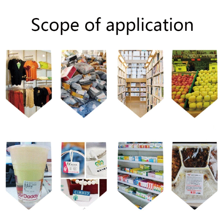 GYNP8081 100 PCS Laser Inkjet Mark Sticker A4 Kraft Paper Self-Adhesive Printing Paper, Colour: Dark by buy2fix