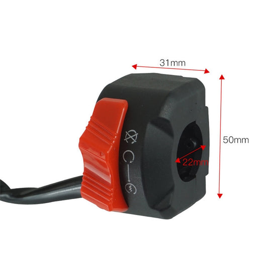 Motorcycle Modification Accessories Universal Start Up And Flameout Switch by buy2fix